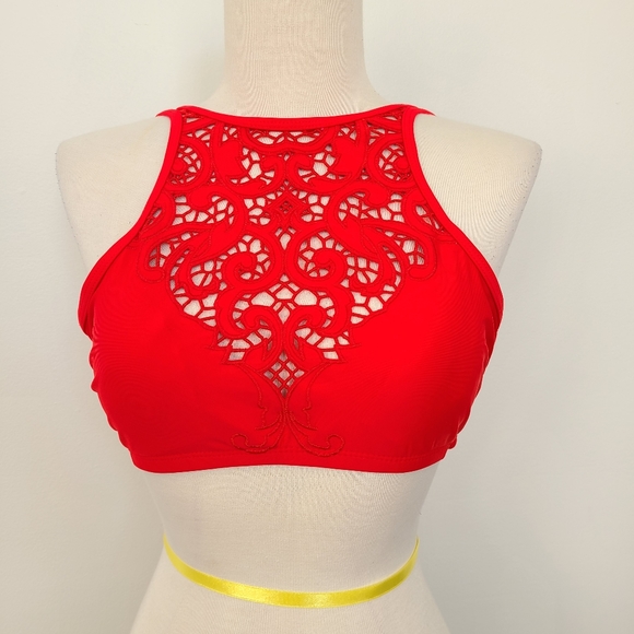 Time and Tru Other - NWT Time And Tru Red Bikini Top Size Small